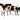 Master Box LTD 1/35 Box Domestic Animals (2 Cows & 1 Goat)